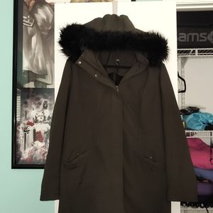Dark green jacket